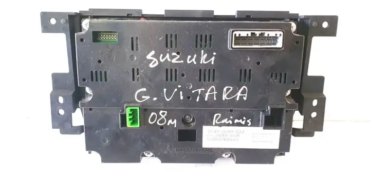 Suzuki Grand Vitara II (2005 - 2008) 3951065J91CZJ Блок управления кондиционером — фото 3