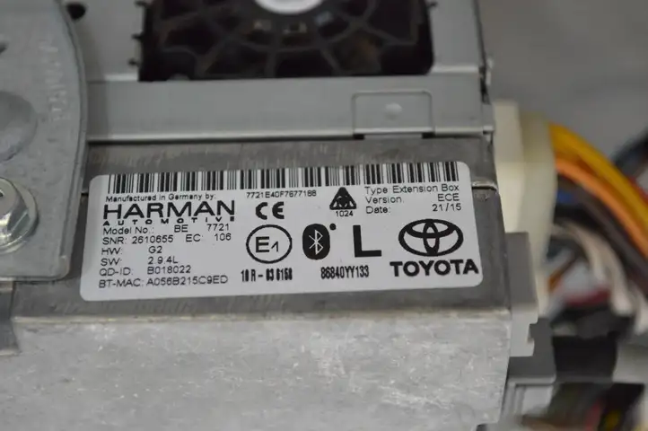 Toyota GT 86 (2012 - ) 86840YY133 Магнитола / мультимедийная система — фото 6