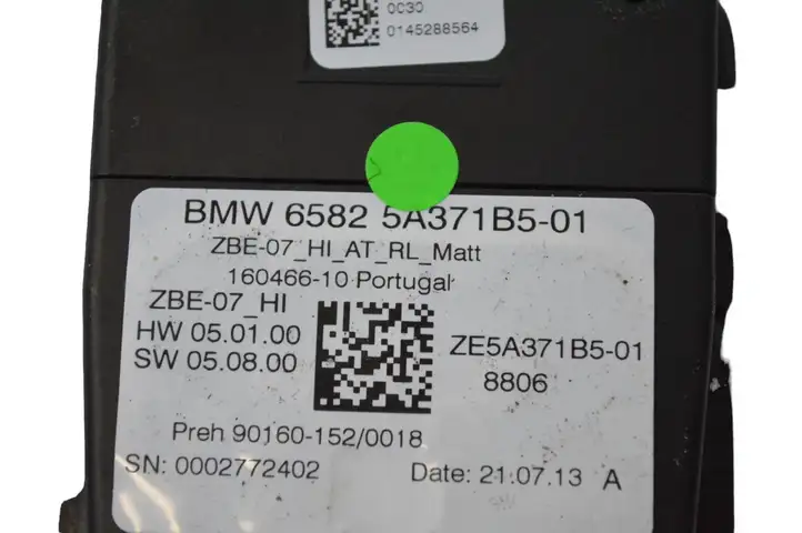 BMW 3 G20 G21 (2019 - ) 5A371B5 Контроллер мультимедийной системы — фото 5