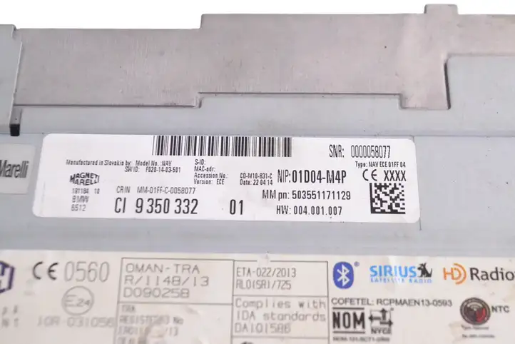 BMW 3 F30 F35 F31 (2012 - 2018) 9350332 Магнитола / мультимедийная система — фото 8
