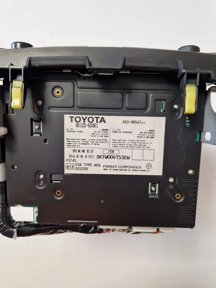 Toyota Land Cruiser (J120) (2002 - 2009) 8611160101 Магнитола / мультимедийная система — фото 3
