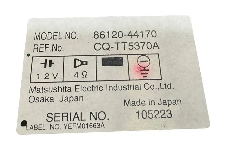 Toyota Avensis Verso (2004 - 2009) 8612044170 Магнитола / мультимедийная система — фото 7