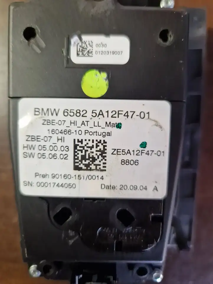 BMW 3 G20 G21 (2019 - ) 0001744050 Контроллер мультимедийной системы — фото 3