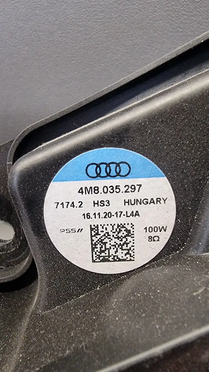 Audi Q8 (2018 - ) 4M8035297 Динамики передних дверей — фото 2