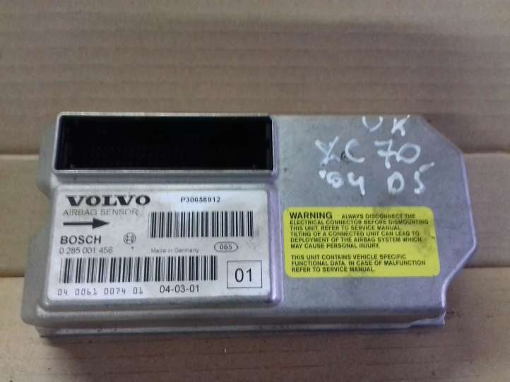 0285001456 Volvo XC70 Oro pagalvių valdymo blokas