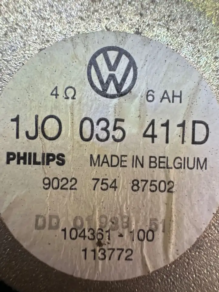 Volkswagen Golf IV (1998 - 2005) 1JO035411D Динамики передних дверей — фото 3