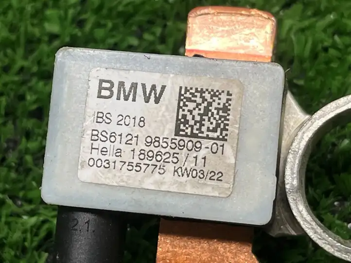 BMW 3 G20 G21 (2019 - ) 61219855909 Минусовой провод аккумулятора — фото 2