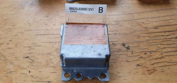 98820JD000 Nissan Qashqai Oro pagalvių valdymo blokas