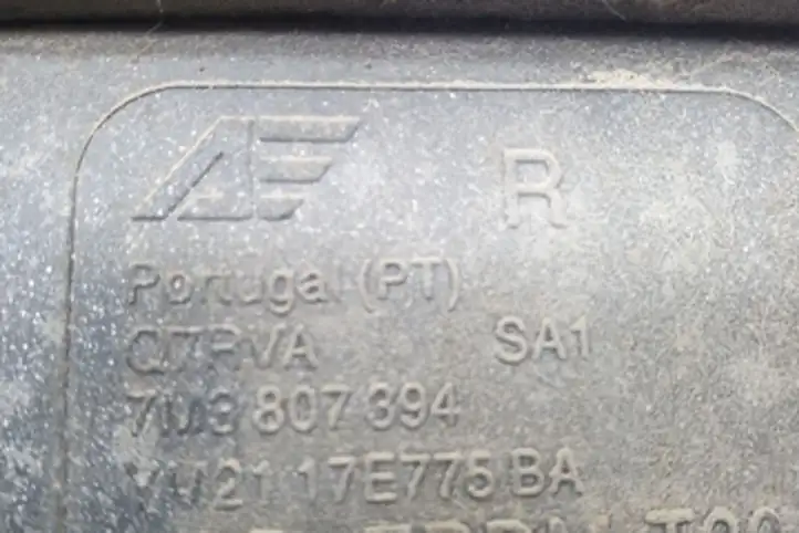 Volkswagen Sharan (2000 - 2003) 7M3807394 Кронштейн заднего бампера — фото 4