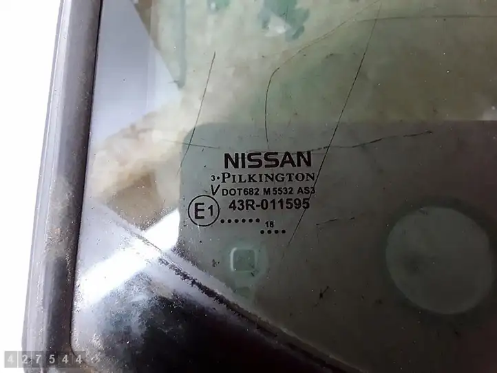 Nissan Leaf II (ZE1) (2017 - ) e143r011595 Стекло задней двери — фото 9