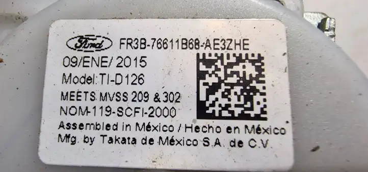 Ford Mustang VI (2015 - ) FR3B76611B68 Задний ремень безопасности — фото 2