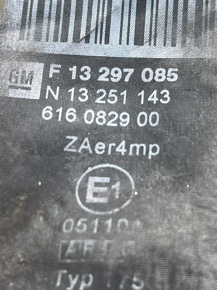 Opel Astra J (2009 - 2012) F13297085 Передний ремень безопасности — фото 3