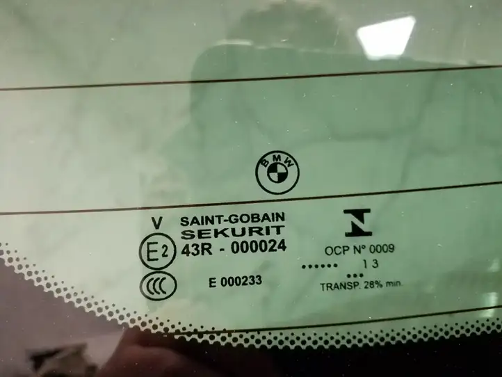 BMW 3 F30 F35 F31 (2012 - 2018) 7300721 Заднее стекло — фото 6