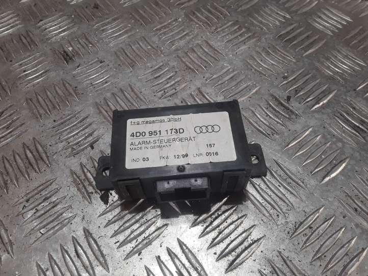 4D0951173D Audi A8 S8 D2 4D Signalizacijos valdymo blokas