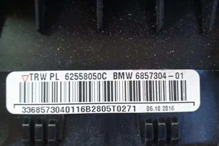 BMW 1 F20 F21 (2011 - 2019) 62560350 Подушка безопасности руля — фото 2