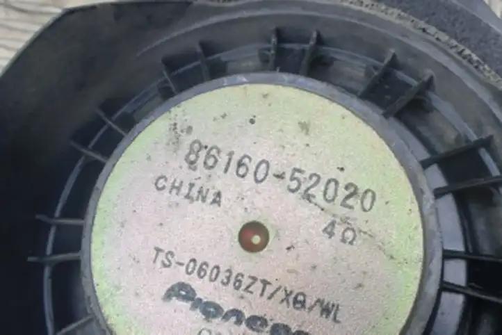 Toyota Yaris Verso (1999 - 2005) 0637007900 Динамики передних дверей — фото 2