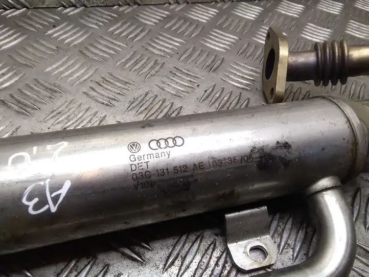 Audi A3/S3 8P (2004 - 2008) 03G131512AE Охладитель клапана EGR — фото 2