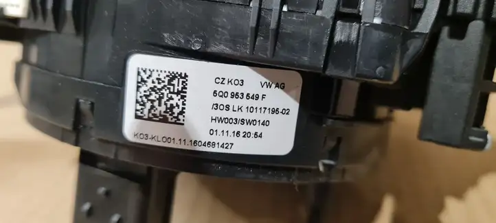 Volkswagen Golf VII (2013 - 2019) 5Q0953549F Контактное кольцо SRS — фото 2