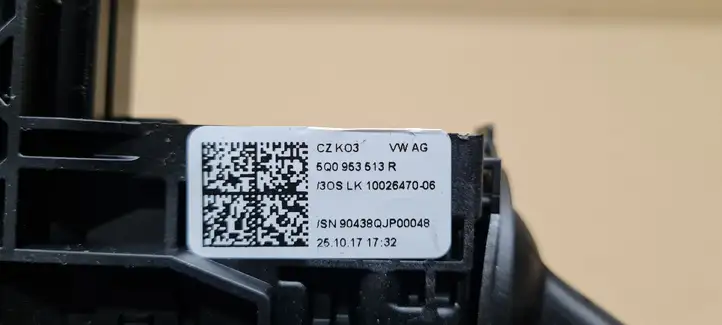 Seat Leon (5F) (2012 - 2019) 5Q0953549F Контактное кольцо SRS — фото 3