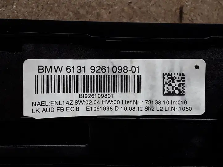 BMW 3 F30 F35 F31 (2012 - 2018) 9287337 Блок управления климат-контролем — фото 4