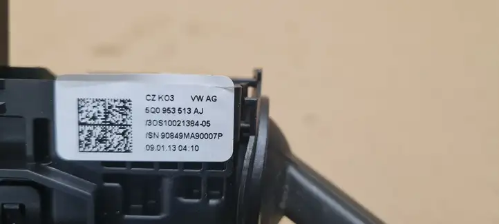 Volkswagen Golf VII (2013 - 2019) 5Q0953549A Контактное кольцо SRS — фото 3