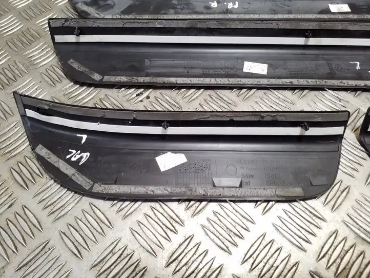 Audi Q5 SQ5 (2008 - 2012) 8R0853373C Внутренняя отделка переднего порога — фото 5