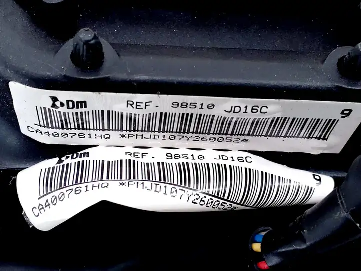 Nissan Qashqai (2010 - 2013) 98510JD16C Подушка безопасности руля — фото 7