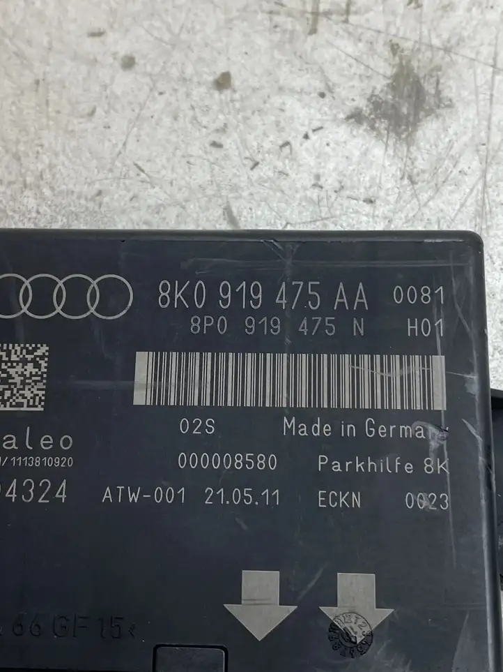 Audi A5 8T 8F (2007 - 2011) 8K0919475AA Блок управления парктрониками — фото 4