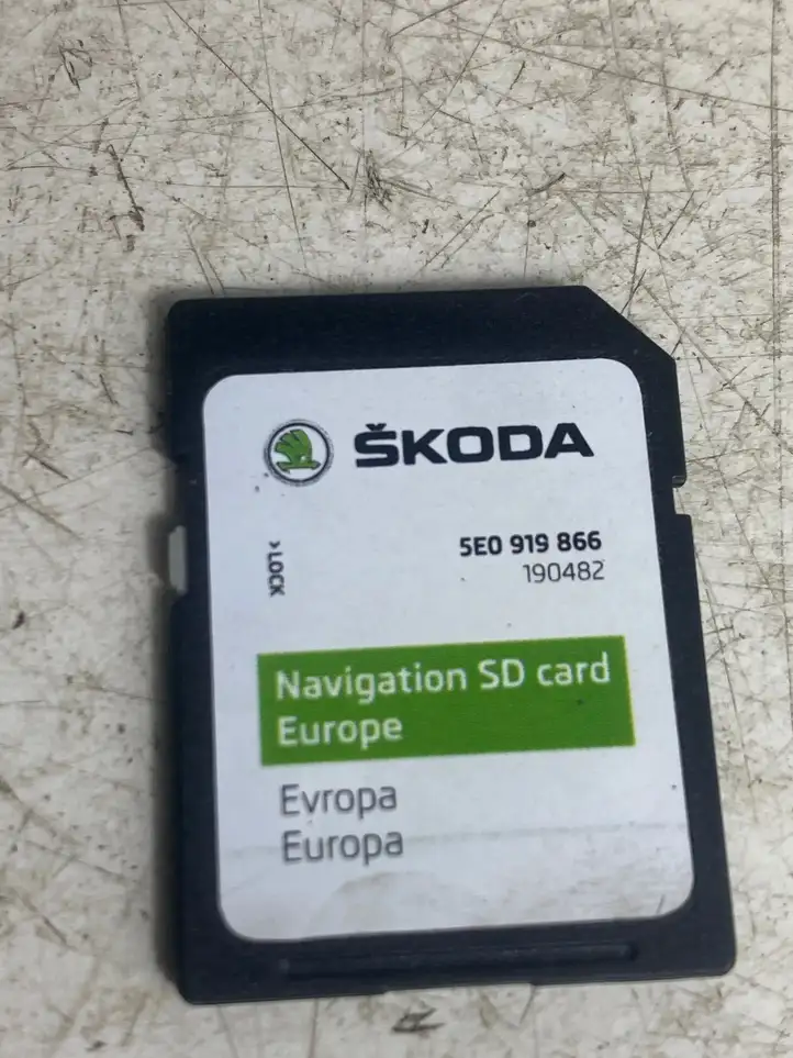 Skoda Octavia Mk3 (5E) (2013 - 2019) 5E0919866 Навигационные карты CD/DVD — фото 3
