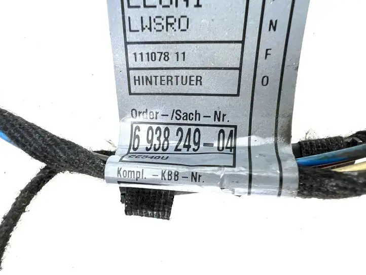 BMW 3 E90 E91 (2005 - 2012) 6938249 Проводка задней двери — фото 6