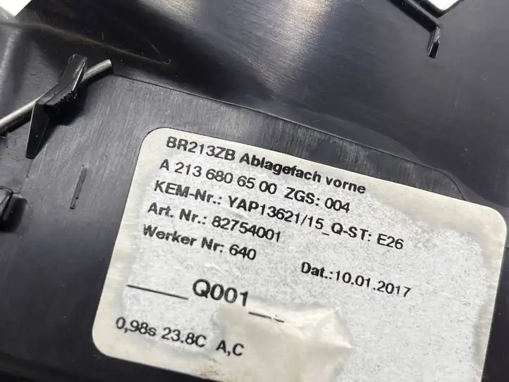 Mercedes-Benz E W213 (2016 - ) A2136806500 Пепельница — фото 7