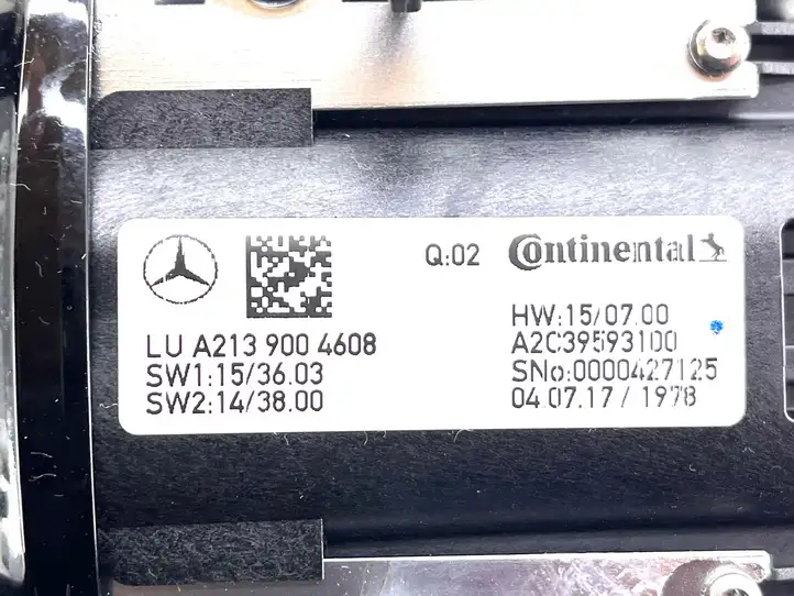 Mercedes-Benz E W213 (2016 - ) A2139004608 Контроллер мультимедийной системы — фото 3
