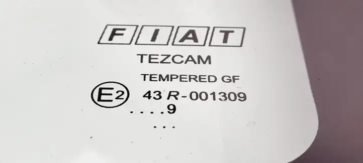 Fiat Doblo (2000 - 2009) Заднее боковое стекло — фото 3