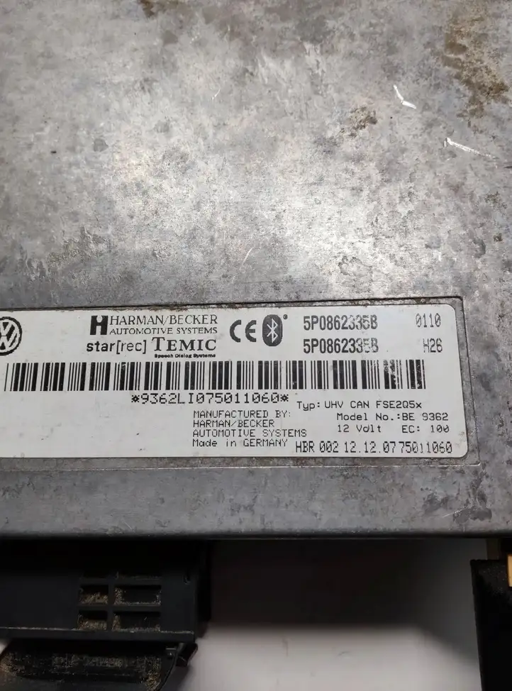 Seat Altea XL (2004 - 2015) 5P0862335B Bluetooth модуль — фото 3