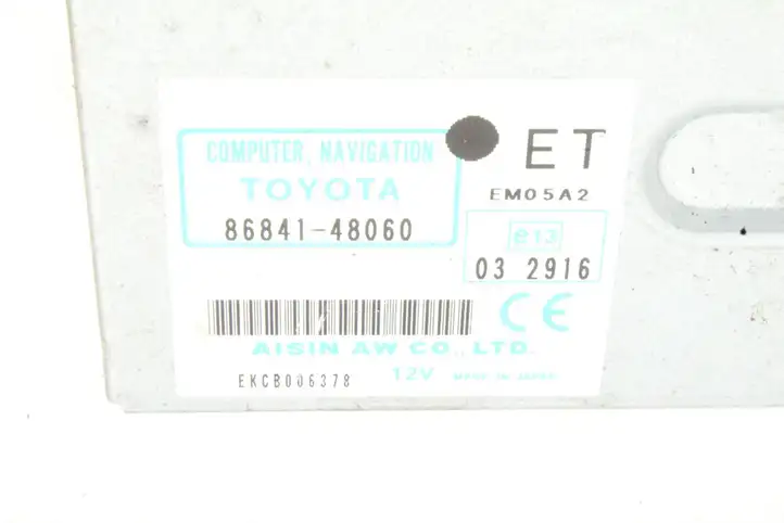 Lexus RX 330 - 350 - 400H (2006 - 2009) 8684148060 Блок навигации GPS — фото 3