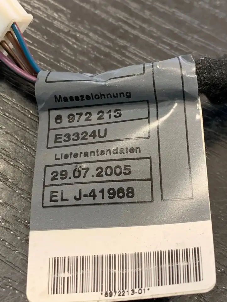 BMW 5 E60 E61 (2004 - 2010) 6972213 Прочая электропроводка — фото 3