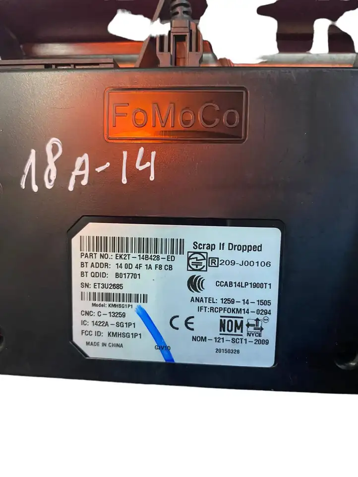 Ford Transit (2013 - 2017) EK2T14B428ED Bluetooth модуль — фото 5