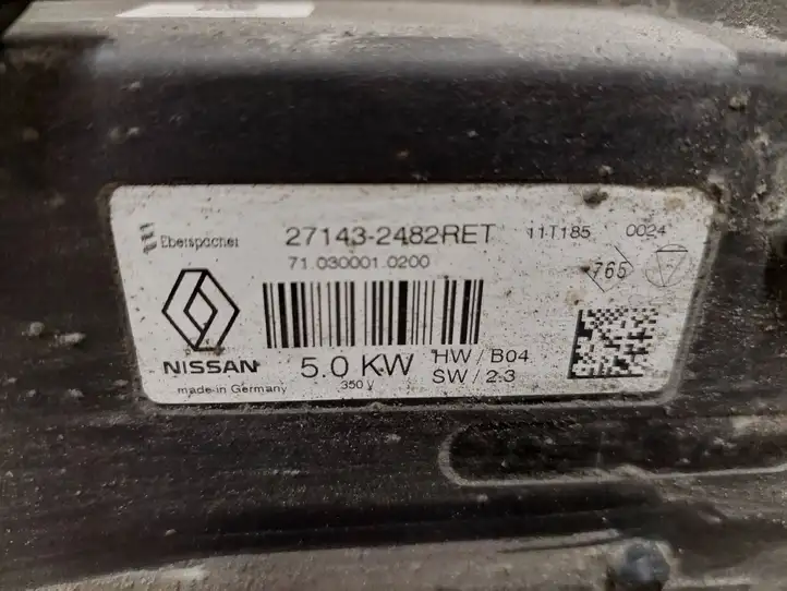 Nissan Leaf I (ZE0) (2010 - 2017) 271432482 Подогреватель охлаждающей жидкости — фото 4