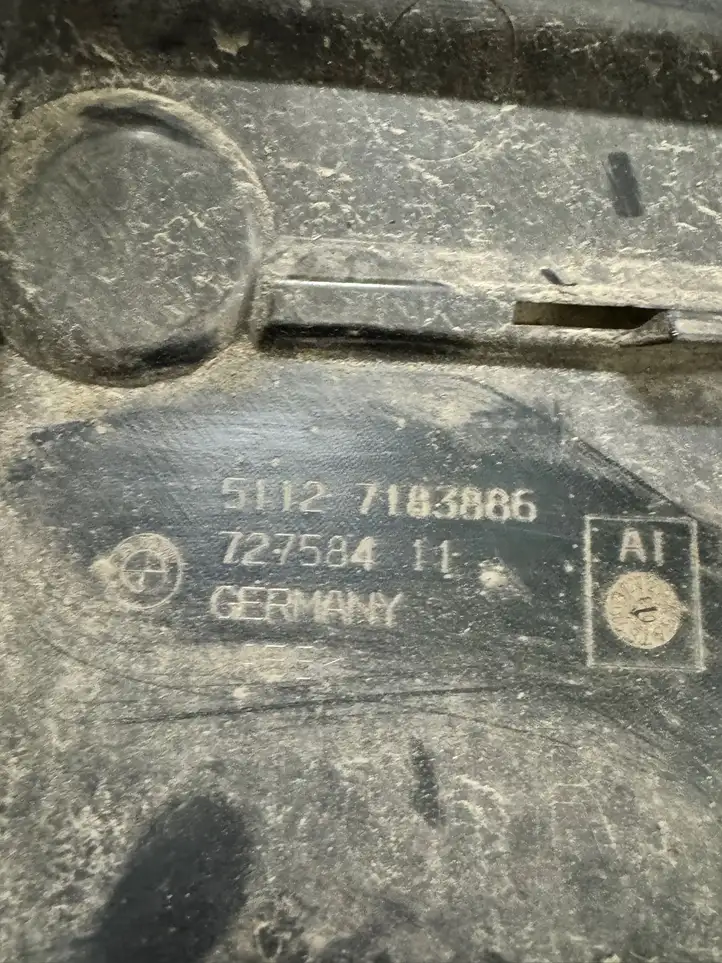 BMW 7 F01 (2008 - 2016) 7183886 Кронштейн заднего бампера — фото 3