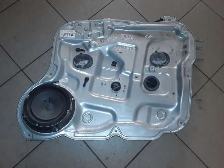 824802B070WKS4 Hyundai Santa Fe Priekinis el. lango pakėlimo mechanizmas be varikliuko