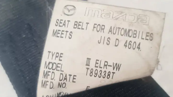 Mazda 5 (2005 - 2010) T89338T Задний ремень безопасности — фото 4