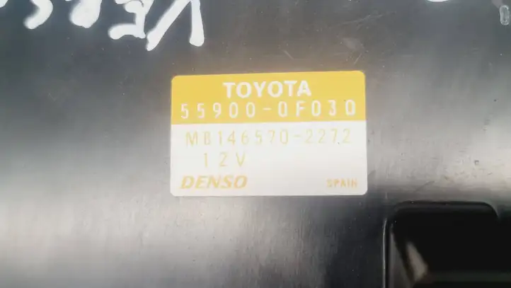 Toyota Corolla Verso AR10 (2004 - 2009) 559000F030 Блок управления климат-контролем — фото 6