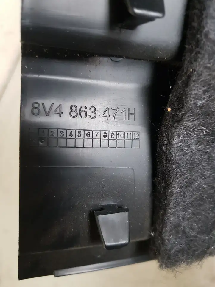 Audi A3/S3 8V (2016 - 2020) 8V4863471H Прочая отделка багажника — фото 4