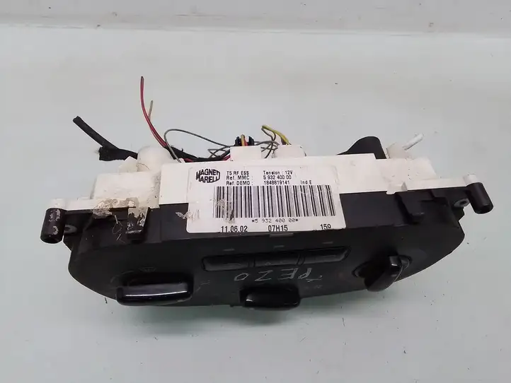 Peugeot 307 CC (2001 - 2005) 593240000 Блок управления климат-контролем — фото 2