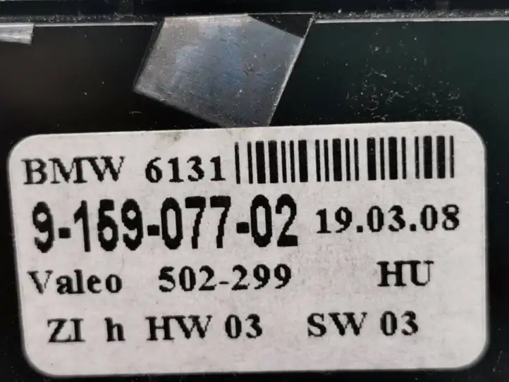 BMW 5 E60 E61 (2004 - 2010) 9159077 Включатель обогрева — фото 4