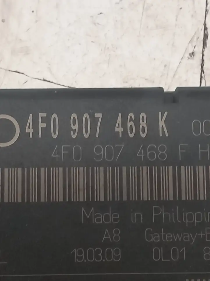 Audi A6 S6 C6 4F (2008 - 2011) 4F0907468K Модуль комфорта — фото 2