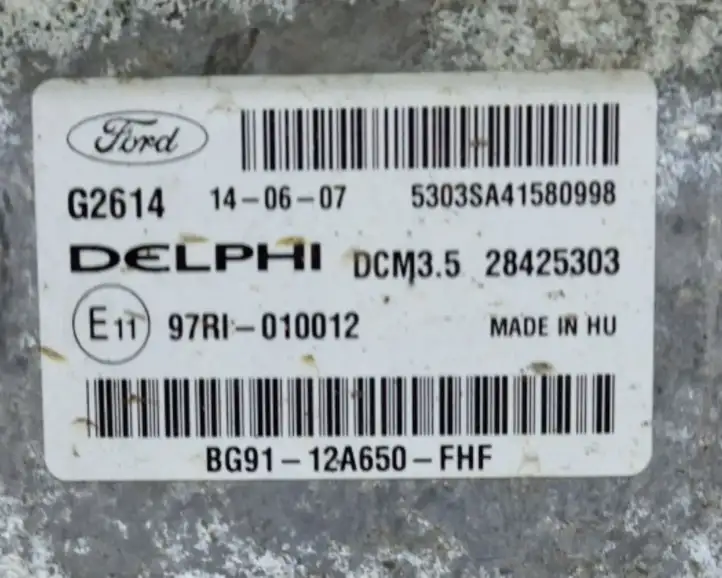 Ford S-MAX (2010 - 2015) BG9112A650FHF Блок управления двигателем (ЭБУ) — фото 6