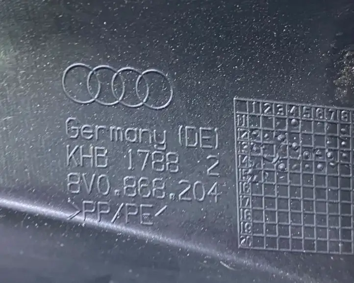 Audi A3/S3 8V (2012 - 2016) 8V0868204 Обшивка стойки A — фото 3