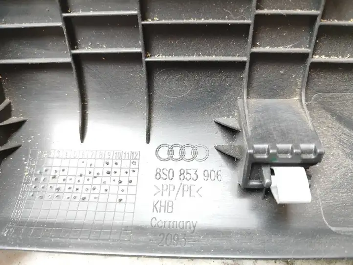 Audi TT TTS RS Mk3 8S (2014 - 2018) 8S0853906 Внутренняя отделка переднего порога — фото 3