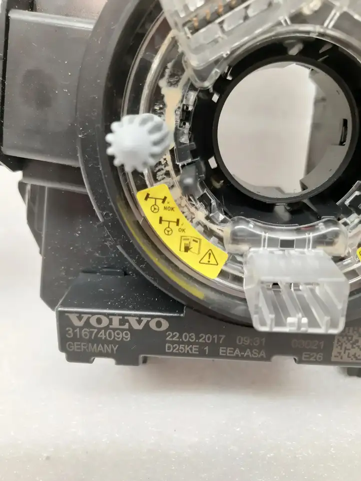 Volvo XC90 (2014 - 2019) 31674099 Контактное кольцо SRS — фото 5
